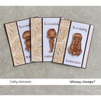 Simon Says Stamp! Whimsy Stamps BRAIDED Clear Stamps CWSD327*