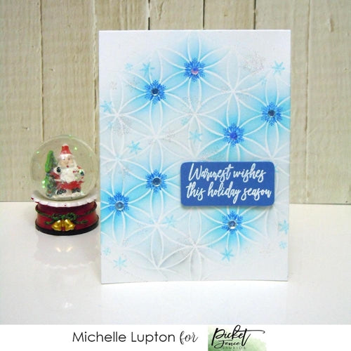 Simon Says Stamp! Picket Fence Studios INSIDE QUOTES CHRISTMAS Clear Stamps c113
