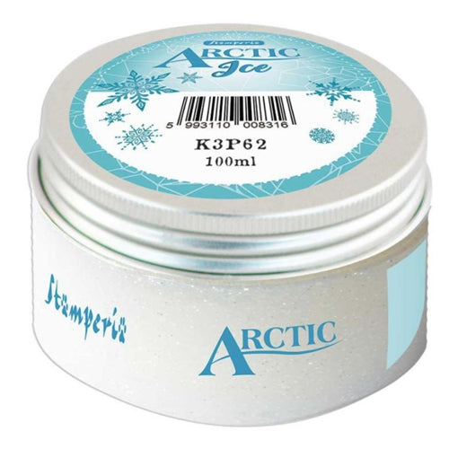 Simon Says Stamp! Stamperia ARCTIC ICE Transparent Glitter Paste k3p62