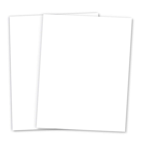  White Cardstock 12x12 inch Blank Scrapbook Card Stock