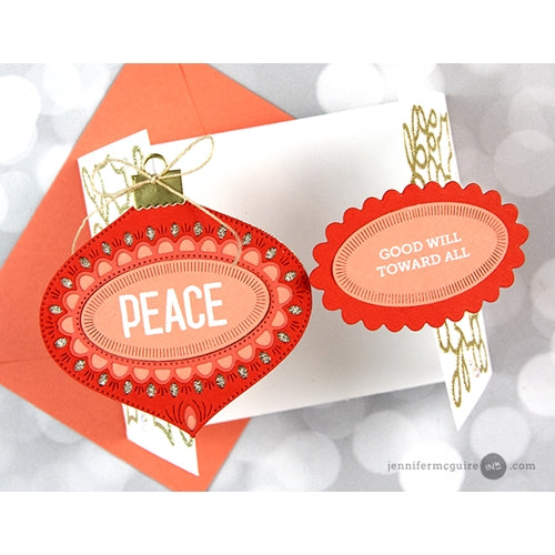 Simon Says Stamp! Birch Press Design ORNAMENT BASICS Craft Dies 57314
