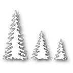Simon Says Stamp! Poppy Stamps EVERGREEN TRIO Craft Dies 2390