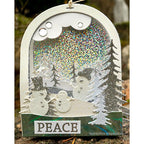 Simon Says Stamp! Poppy Stamps EVERGREEN TRIO Craft Dies 2390