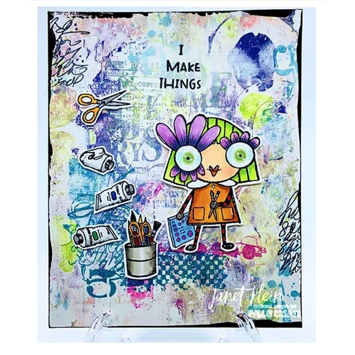 Simon Says Stamp! AALL & Create THE CRAFTER A7 Clear Stamp Set aal00378