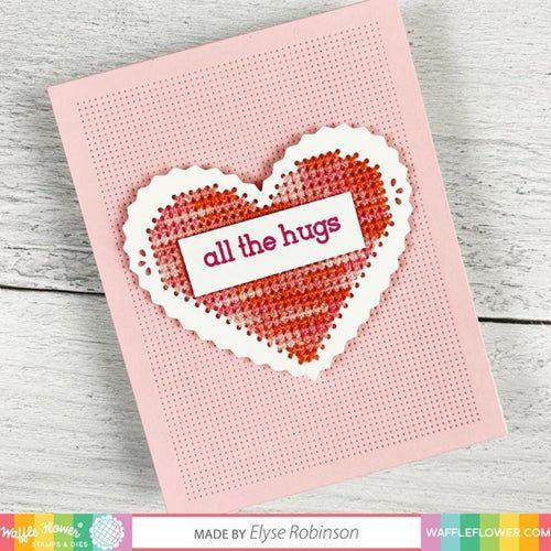 Simon Says Stamp! Waffle Flower A2 PIERCING PANEL Die 310414