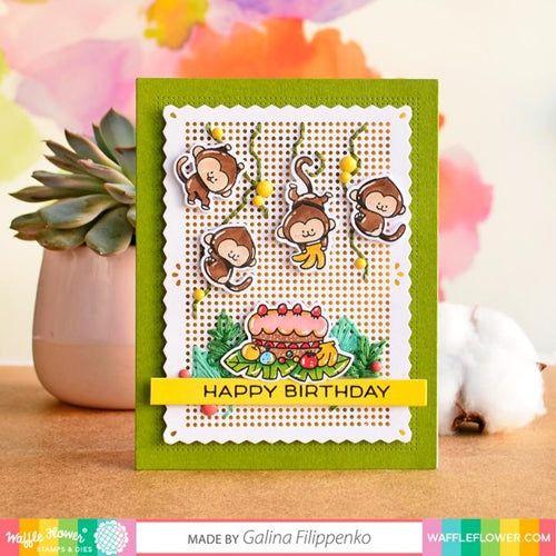 Simon Says Stamp! Waffle Flower A2 PIERCING PANEL Die 310414