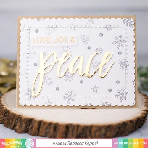 Simon Says Stamp! Waffle Flower BLANKET STITCH LAYERS Dies 310391