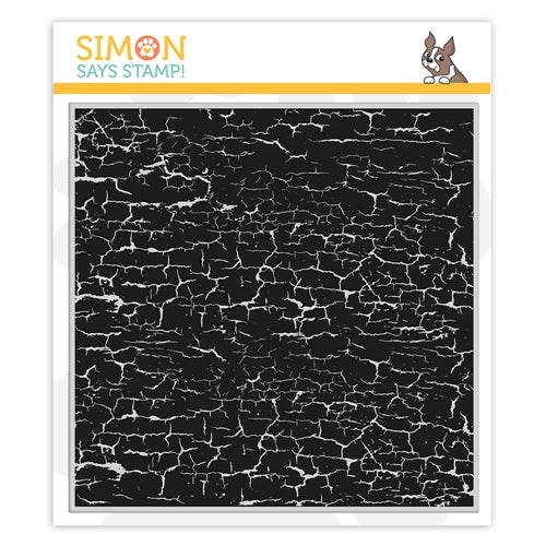 Simon Says Stamp! Simon Says Cling Stamp REVERSE CRACKLE BACKGROUND sss102158