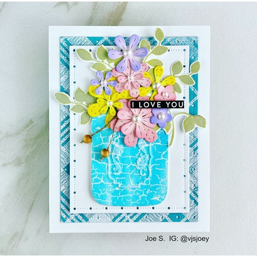 Simon Says Stamp! Simon Says Cling Stamp CRACKLE BACKGROUND sss102157