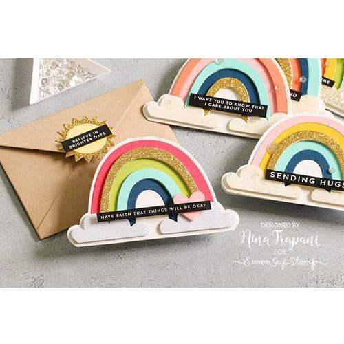 Simon Says Stamp! Simon Says Stamp RAINBOW CARD Wafer Dies sssd112163