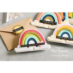 Simon Says Stamp! Simon Says Stamp RAINBOW CARD Wafer Dies sssd112163
