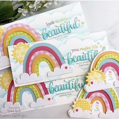 Simon Says Stamp! Simon Says Stamp RAINBOW CARD Wafer Dies sssd112163 | color-code:ALT00