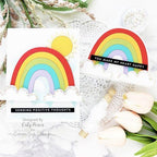 Simon Says Stamp! Simon Says Stamp RAINBOW CARD Wafer Dies sssd112163 | color-code:ALT2