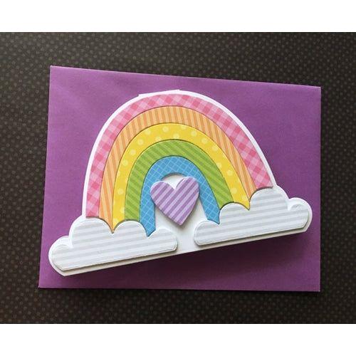 Simon Says Stamp! Simon Says Stamp RAINBOW CARD Wafer Dies sssd112163 | color-code:ALT6
