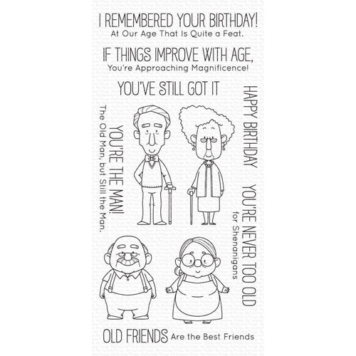 Simon Says Stamp! My Favorite Things OLD FRIENDS Clear Stamps bb107