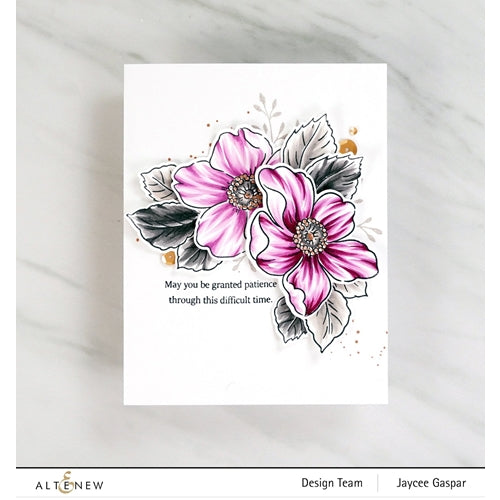 Simon Says Stamp! Altenew WITH DEEPEST SYMPATHY Clear Stamps ALT4387