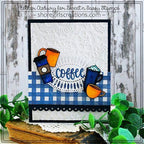 Simon Says Stamp! Sweet 'N Sassy COFFEE TALK Clear Stamp Set sns20037