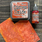 Simon Says Stamp! Tim Holtz Distress Oxide Reinker CRACKLING CAMPFIRE Ranger tdr72324 | color-code:ALT2