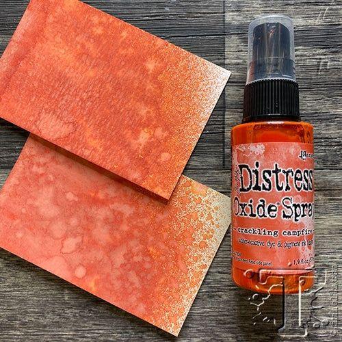 Simon Says Stamp! Tim Holtz Distress Oxide Spray CRACKLING CAMPFIRE Ranger tso72355 | color-code:ALT2