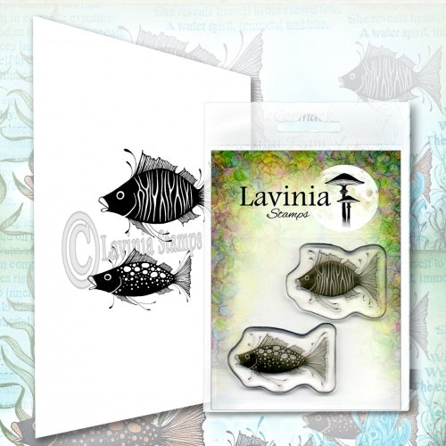 Simon Says Stamp! Lavinia Stamps FISH SET Clear Stamps LAV621