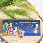 Simon Says Stamp! Purple Onion Designs CHIMP Cling Stamp pod4023*