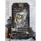 Simon Says Stamp! Tim Holtz Cling Rubber Stamps ANATOMY CHART CMS411