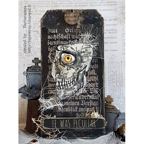 Simon Says Stamp! Tim Holtz Cling Rubber Stamps ANATOMY CHART CMS411
