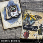 Simon Says Stamp! Tim Holtz Cling Rubber Stamps SPECIMEN CMS410