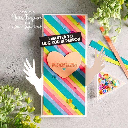 Simon Says Stamp! Simon Says Stamp GIANT HUGS CARD WRAP Wafer Dies sssd112229 | color-code:ALT0
