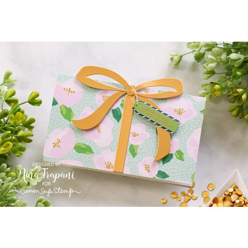Simon Says Stamp! Simon Says Stamp BOX AND RIBBON GIFT CARD Wafer Dies sssd112122