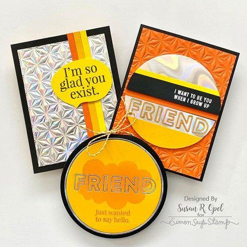Simon Says Stamp! Simon Says Stamp ASSORTED CARD FRONTS 100lb apcf2020 Rainbows | color-code:ALT1