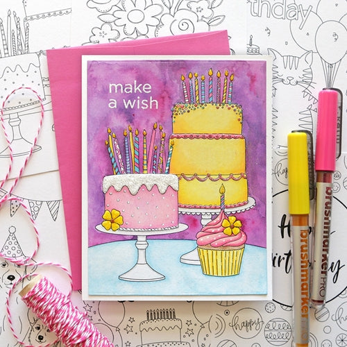 Simon Says Stamp! Simon Says Stamp Suzy's EVEN MORE BIRTHDAY Watercolor Prints szbdy18wc | color-code:ALT0