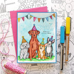 Simon Says Stamp! Simon Says Stamp Suzy's EVEN MORE BIRTHDAY Watercolor Prints szbdy18wc | color-code:ALT2