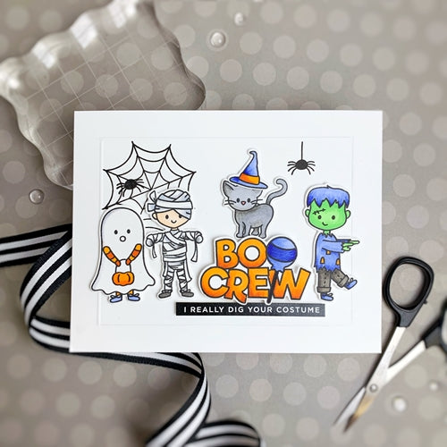Simon Says Stamp! CZ Design SENTIMENT STRIPS REVERSE HALLOWEEN czg008 | color-code:ALT2