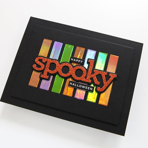 Simon Says Stamp! CZ Design SENTIMENT STRIPS REVERSE HALLOWEEN czg008 | color-code:ALT5