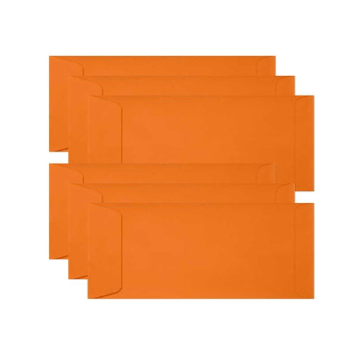 Simon Says Stamp! Simon Says Stamp Envelopes SLIMLINE ORANGE PEEL Open End sss74
