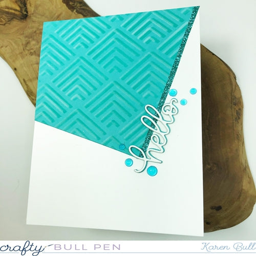 Simon Says Stamp! CZ Design Stencil DECO SQUARES czt001