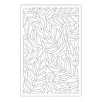 Simon Says Stamp! Simon Says Stamp Stencil FLOATING LEAVES SLIMLINE ssst121497