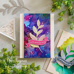 Simon Says Stamp! Simon Says Stamp ETCHED LAUREL LEAVES Wafer Die s690