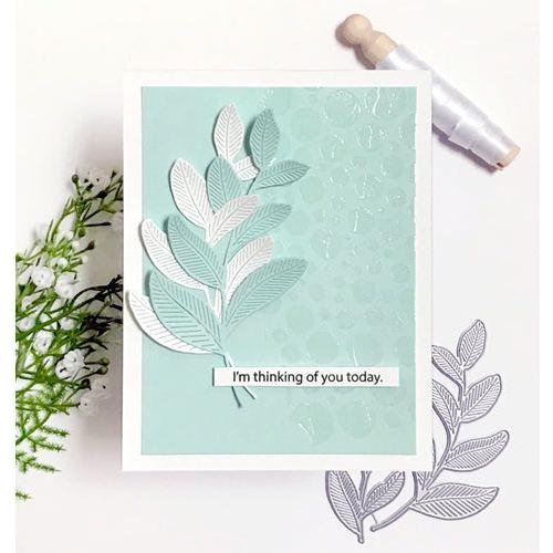 Simon Says Stamp! Simon Says Stamp ETCHED LAUREL LEAVES Wafer Die s690 | color-code:ALT5