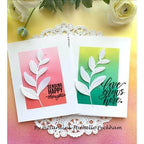 Simon Says Stamp! Simon Says Stamp ETCHED LAUREL LEAVES Wafer Die s690