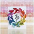 Simon Says Stamp! Simon Says Stamp ETCHED LAUREL LEAVES Wafer Die s690 | color-code:ALT9