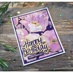 Simon Says Stamp! Simon Says Stamp HAPPY BIRTHDAY BRUSH SCRIPT Wafer Dies sssd112116