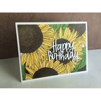 Simon Says Stamp! Simon Says Stamp HAPPY BIRTHDAY BRUSH SCRIPT Wafer Dies sssd112116