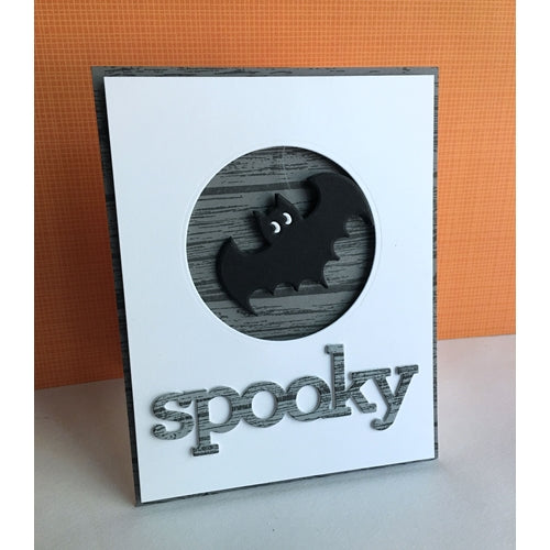 Simon Says Stamp! CZ Design SPOOKY Wafer Dies czd102 Halloween