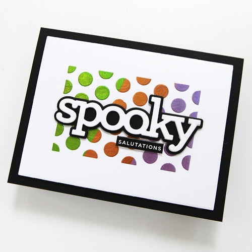Simon Says Stamp! CZ Design SPOOKY Wafer Dies czd102 Halloween