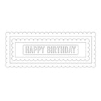 Simon Says Stamp! Simon Says Stamp SLIMLINE SCALLOP FRAME Wafer Dies sssd112186