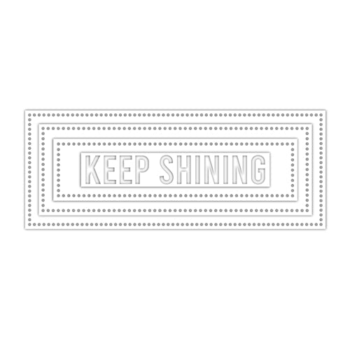 Simon Says Stamp! Simon Says Stamp SLIMLINE MARQUEE Wafer Dies sssd112184