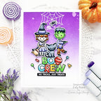 Simon Says Stamp! Simon Says Clear Stamps THE BOO CREW sss202156 | color-code:ALT0