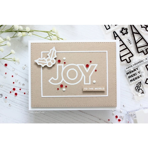 Simon Says Stamp! CZ Design Clear Stamps CHUNKY CHRISTMAS cz361c